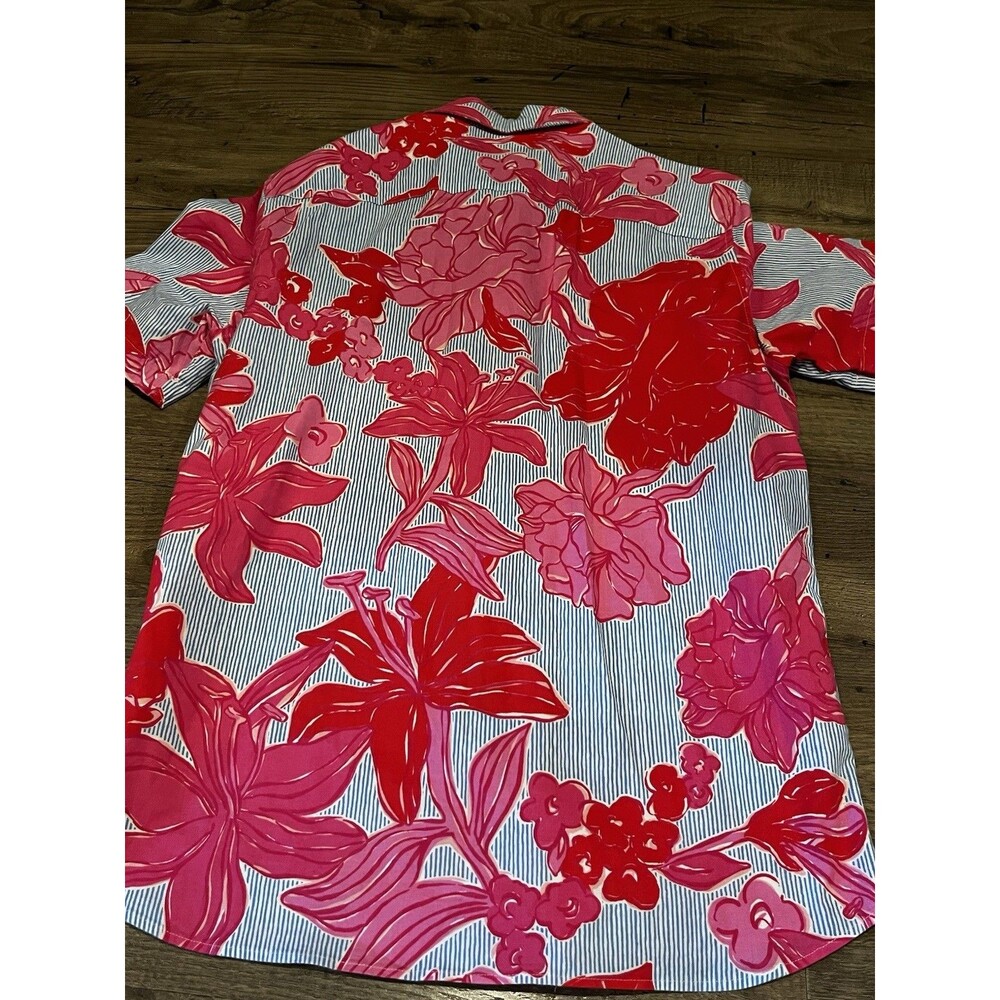 Vineyard Vines Kentucky Derby short-sleeved button-down shirt- XS - Picture 4 of 14